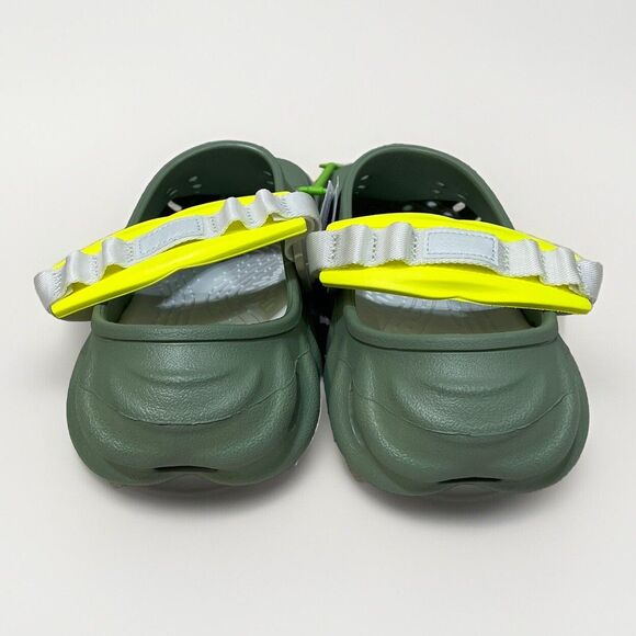 Crocs Echo Clogs Moss Green Unisex Adults Size 12 207937-308 Slip-on MSRP $70 main image 5